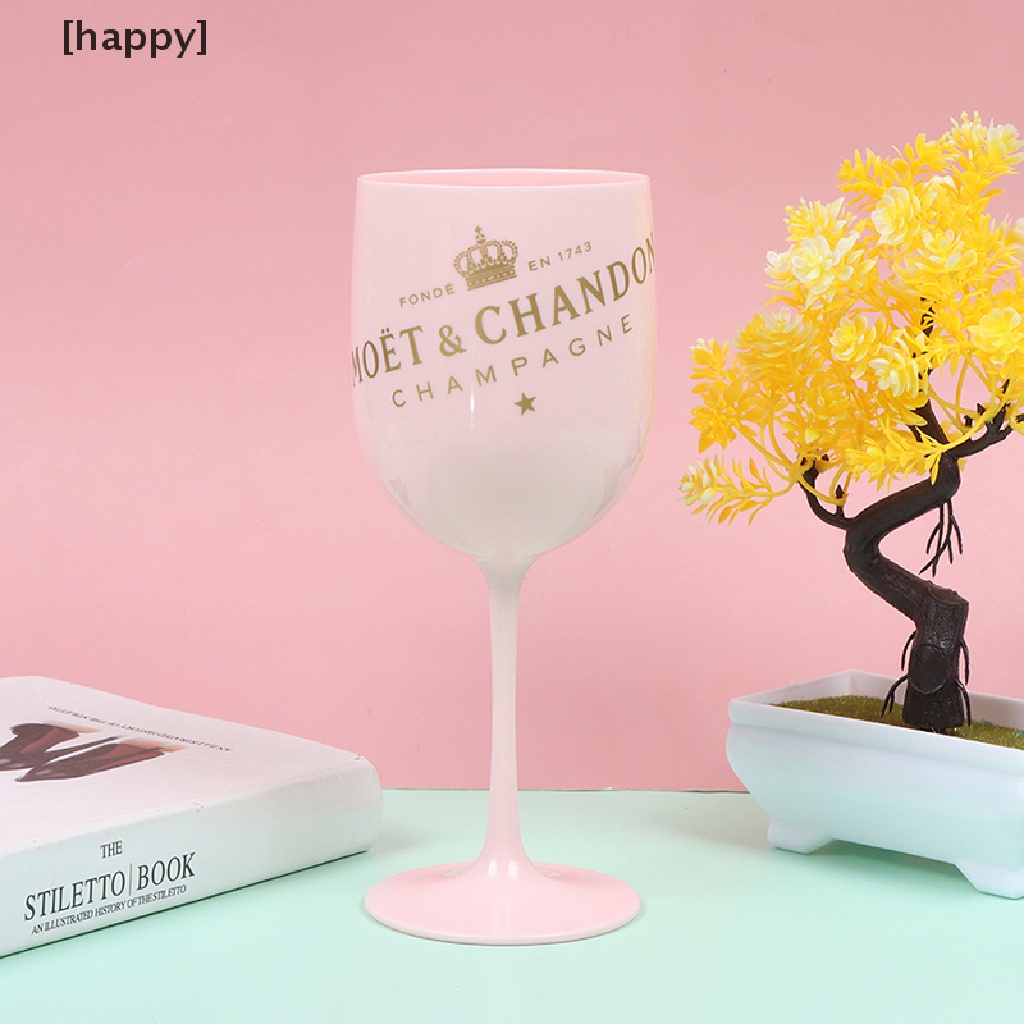 Gelas Champagne Dan Wine Warna Putih Untuk Pesta