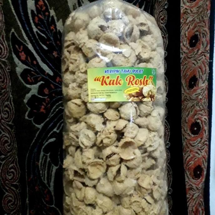 

PROMO (500 gr) KERIPIK TAHU / KRIPIK TAHU BULAT / KERUPUK TAHU BULAT GURIH MURAH