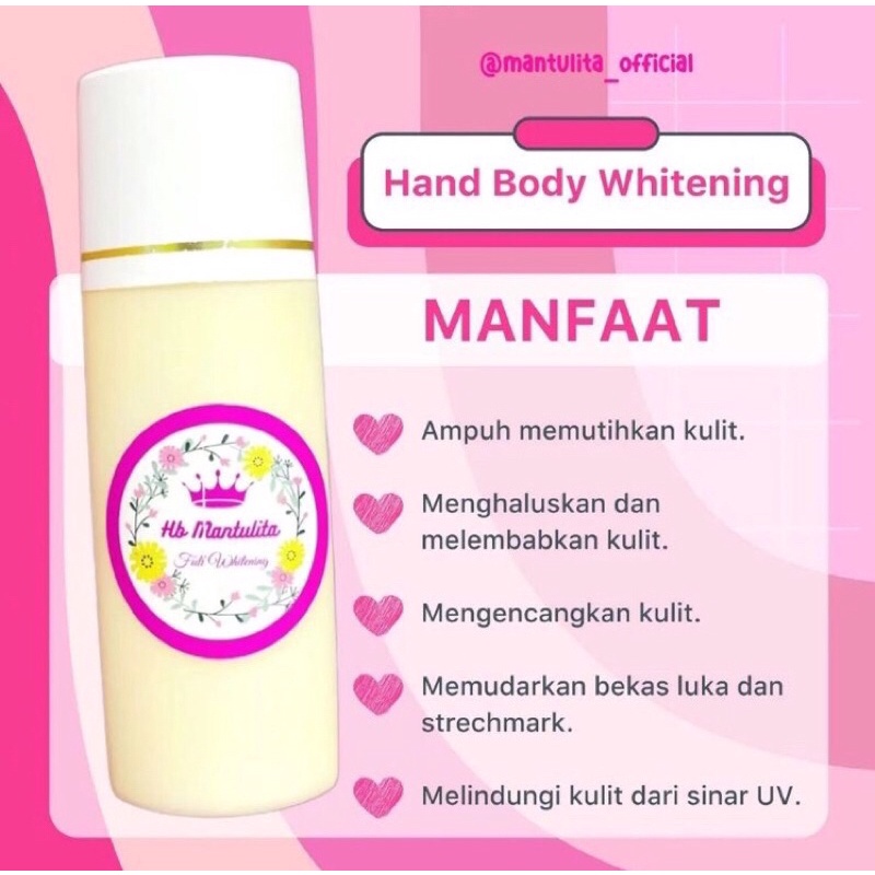 (BPOM ready jakarta) lation mantulita hb pemutih