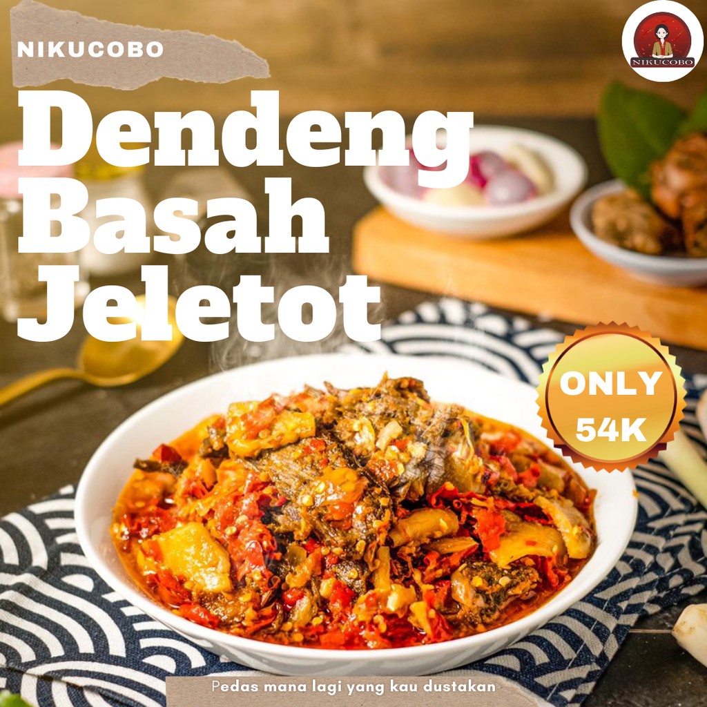 

DENDENG BASAH JELETOT 200 GRAM BY NIKUCOBO