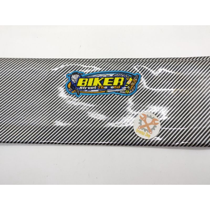 SARUNG JOK/KULIT JOK BIKER CARBON UNIVERSAL