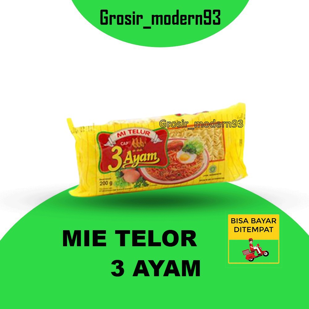 

MIE TELOR CAP 3 AYAM