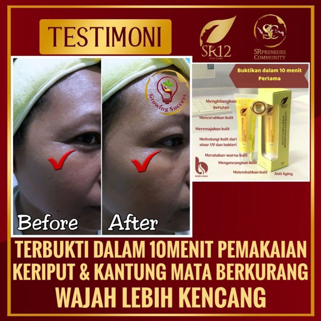 ANTI KERUT WAJAH / PEMUTIH &amp; PENCERAH WAJAH / HERBAL TIGHTENING CREAM / PENGENCANG KULIT WAJAH HALUS