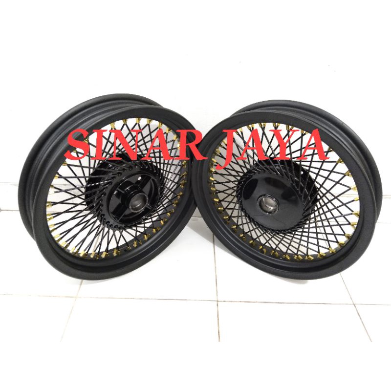sepaket velg ring 14 custom honda c70 c50 s90 c700 c100 grand supra win astrea legenda imprresa v75 