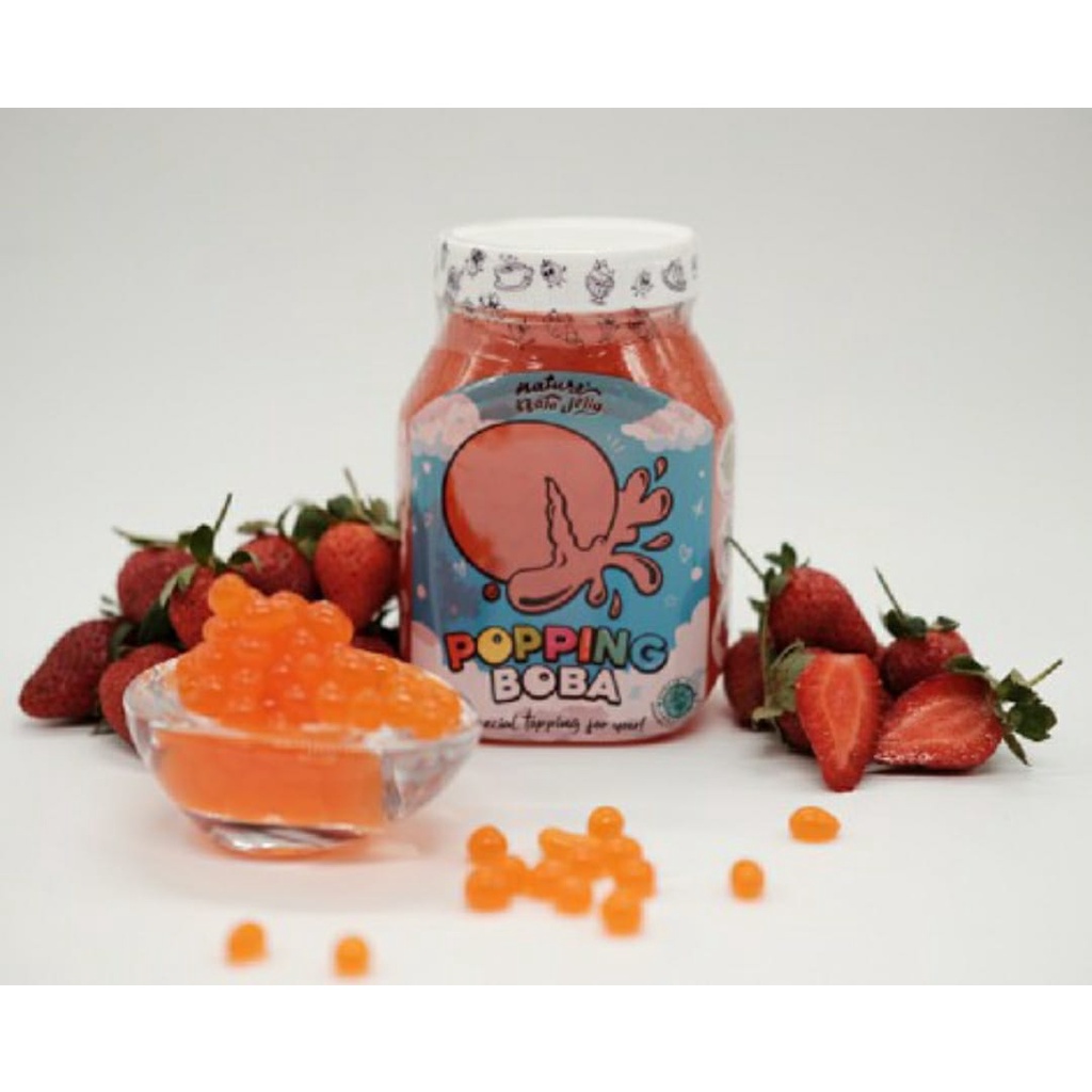 POPPING BOBA LOKAL NATA JELLY - 500gr