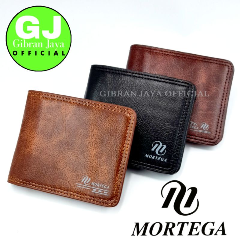 Dompet Pria Kulit Sintetis 10 SLOT Kartu Model Lipat