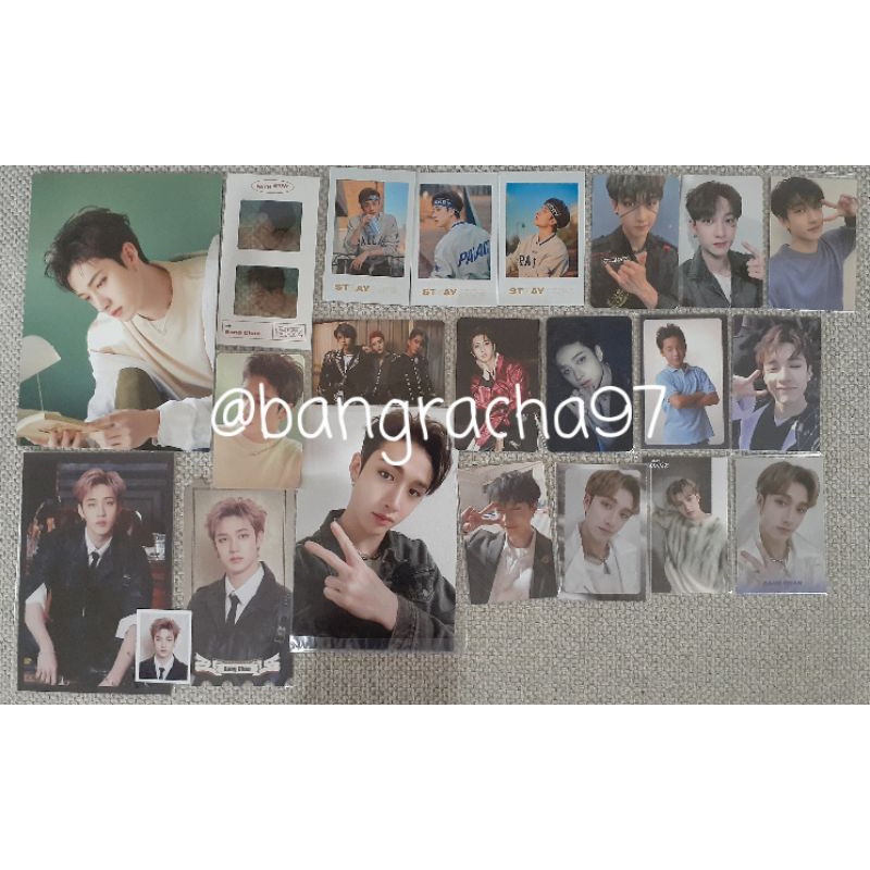 Stray Kids Bangchan Photocard SWID in life Withfans Go live ods go live skz-x SG I am Not childhood 