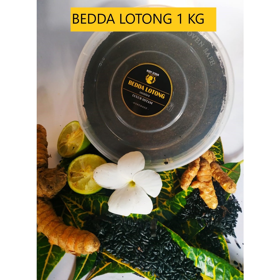 [COD]  (1KG) BEDDA LOTONG | LULUR KERING | ORIGINAL 100%| By SASADARA