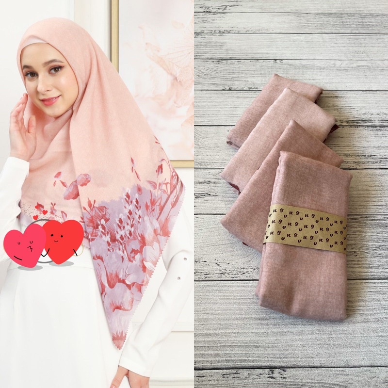 251- 300  Hijab segiempat voal motif-259