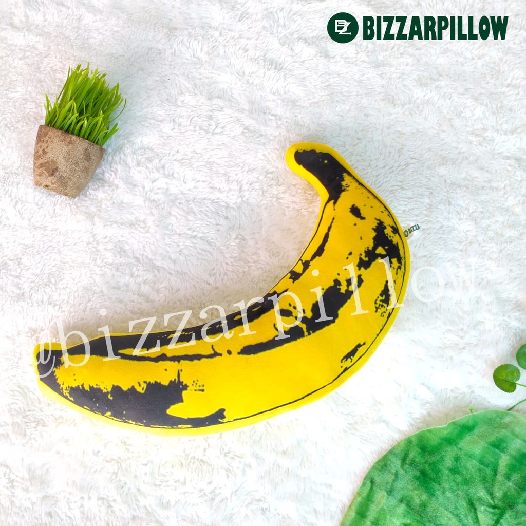 Bizzarpillow Bantal Buah Pisang Size M BZ040