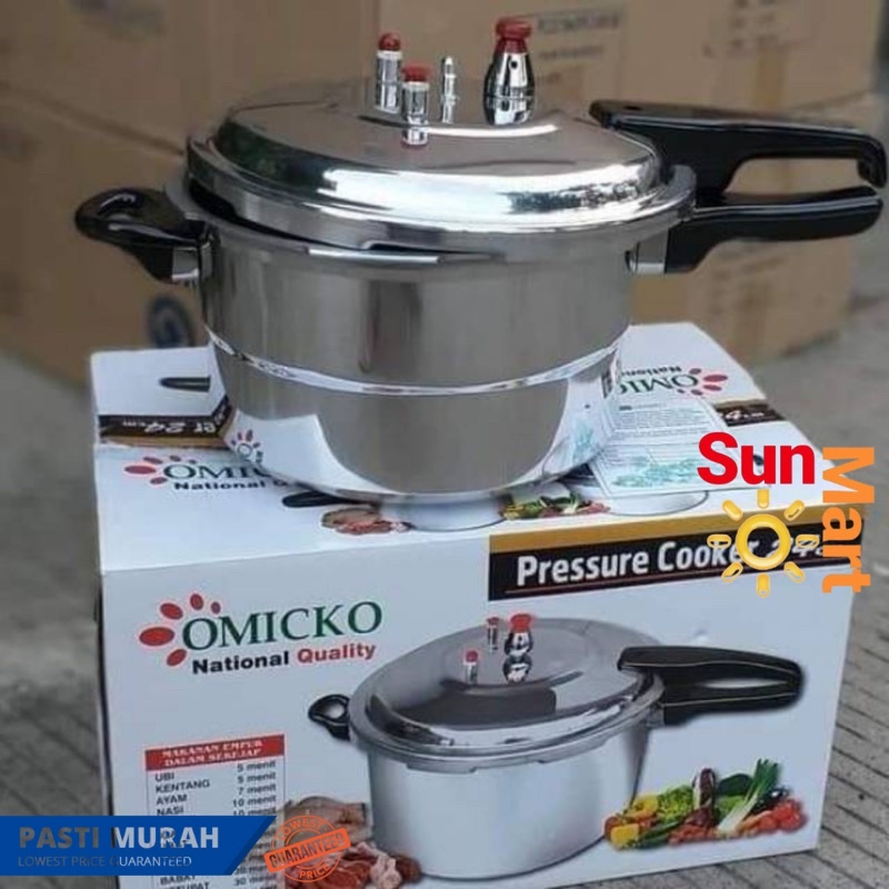 PANCI Presto Omicko NewViva 7 Liter 22cm / PRESSURE COOKER 22 cm Omicko