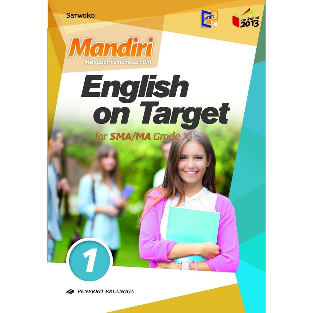 Buku Soal Sma Mandiri Bahasa Inggris English On Target Kelas 1 K2013 New Shopee Indonesia