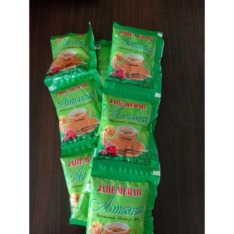 

[LANGSUNG KIRIM] JAHE MERAH AMANAH|12 PCS