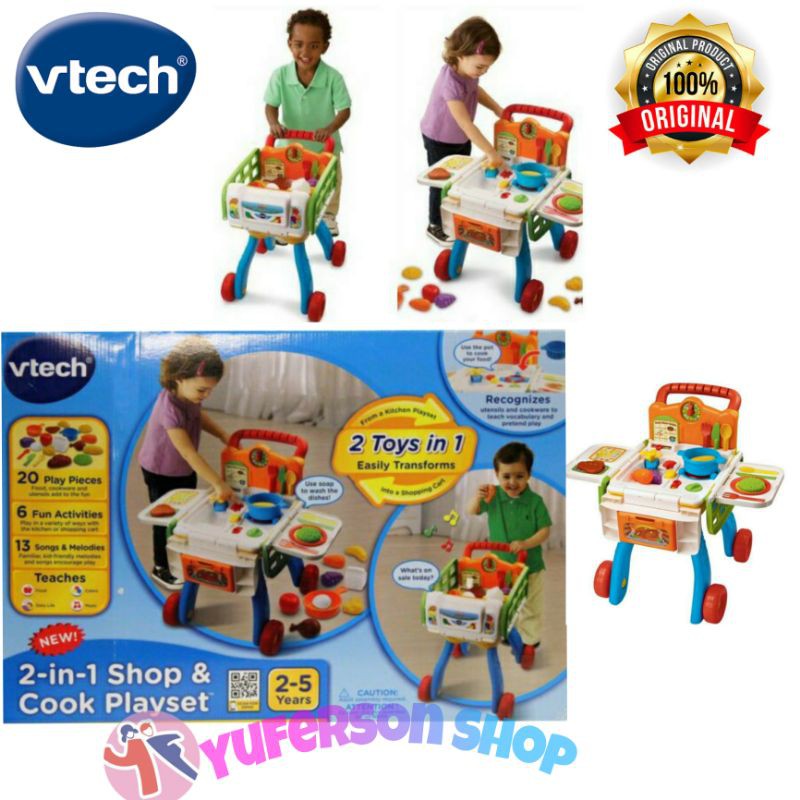 Vtech 2 in 1 Shop and Cook Playset