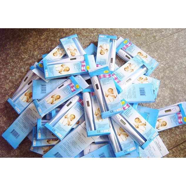 Termometer Badan Digital ( Pengukur Panas Suhu Tubuh Dewasa Bayi )