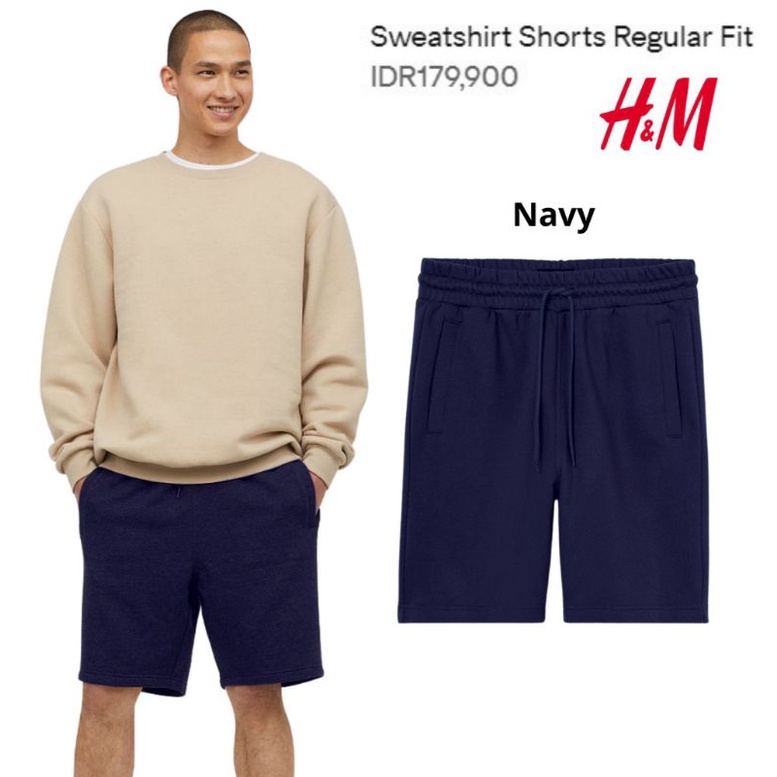 H&amp;M Short Reguler Fit Sweat Pants Original Branded