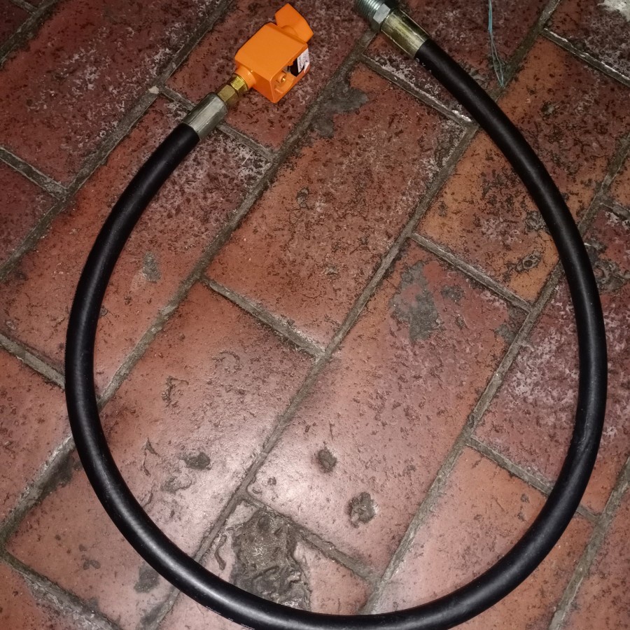 Selang pigtail gas tabung 12kg regulator ke samping