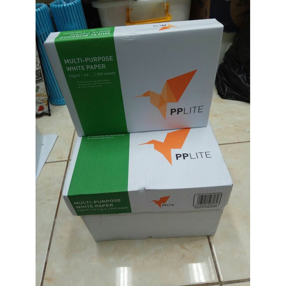 

Langsung Order Kertas A4 70gr PP Lite / Kertas HVS A4 70gr PP Lite Ukuran Folio 70gr Diskon