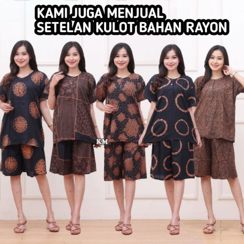 Daster Kekinian Baju Wanita Daster Pekalongan Murah Baju Tidur Wanita Modern Lengan Pendek