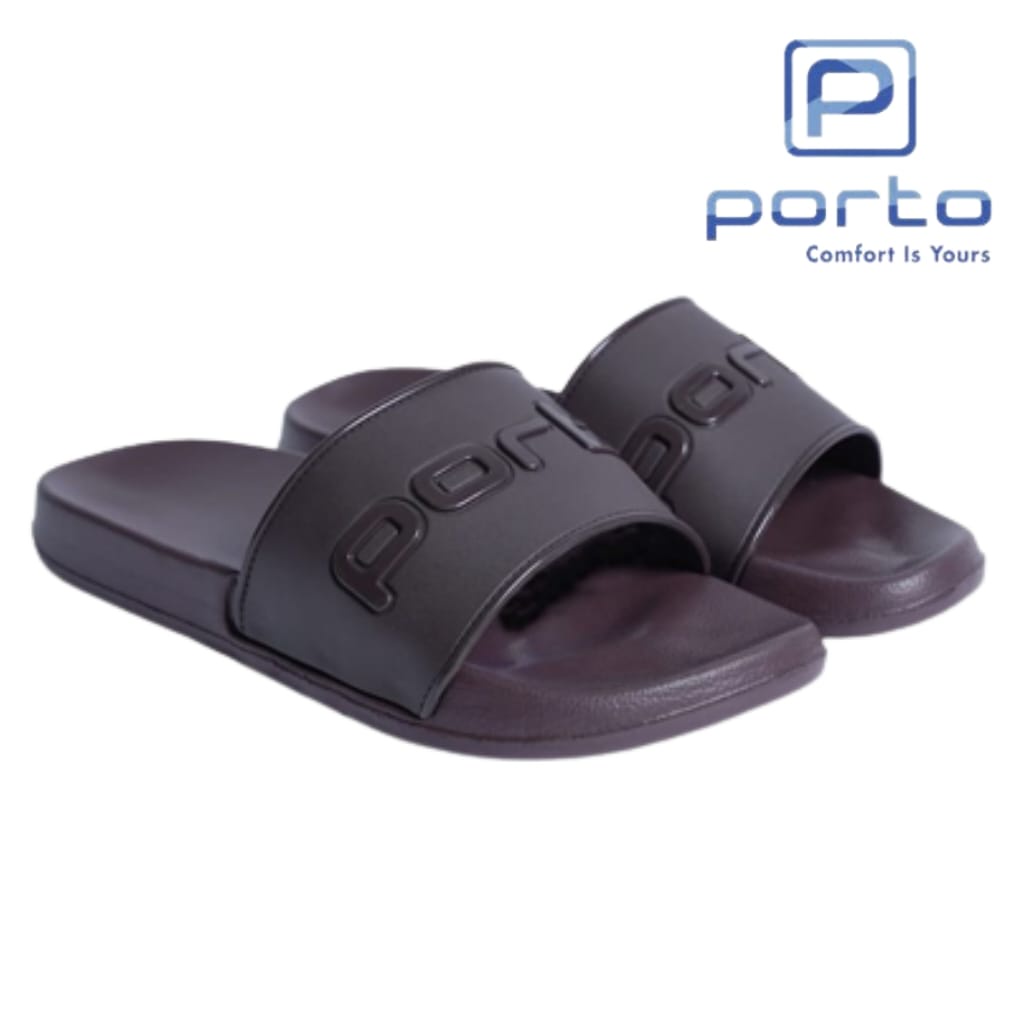 gof PORTO 1023L Sandal Wanita Selop Santai Flat Cantik Casual Nyaman Empuk Ringan