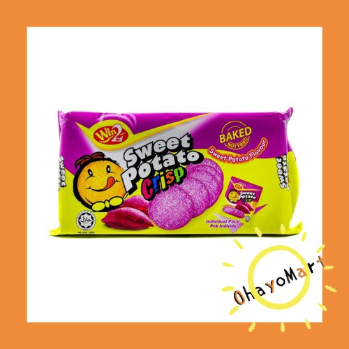 Win2 sweet potato crisp / winwin baked sweet potato/ win2 ubi 120grm