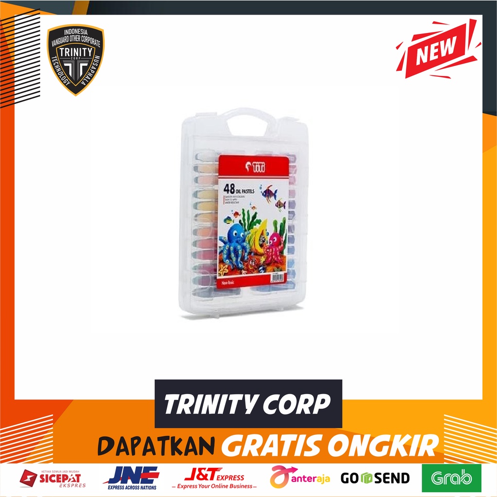 

Crayon Titi Joyko Oil Pastel 48 Warna