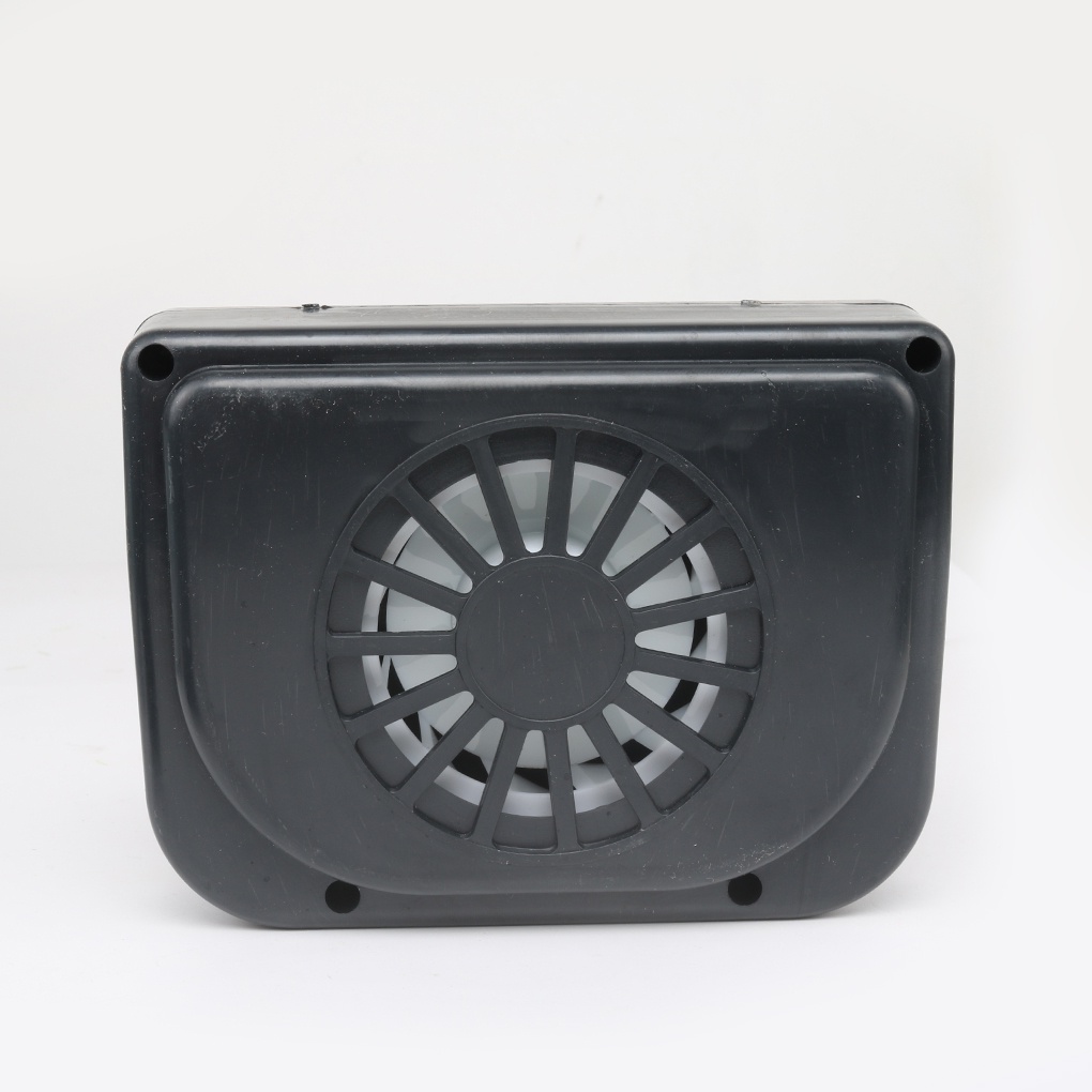 [huite]Auto Fan Cooler Solar Powered Car Window Windshield Auto Air Vent Cooling Fan Cooler for 2545655 Motor
