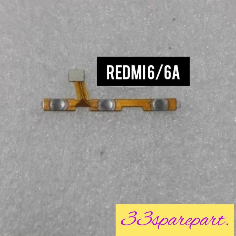 Flexible on off+volume xiaomi redmi 6/6a original