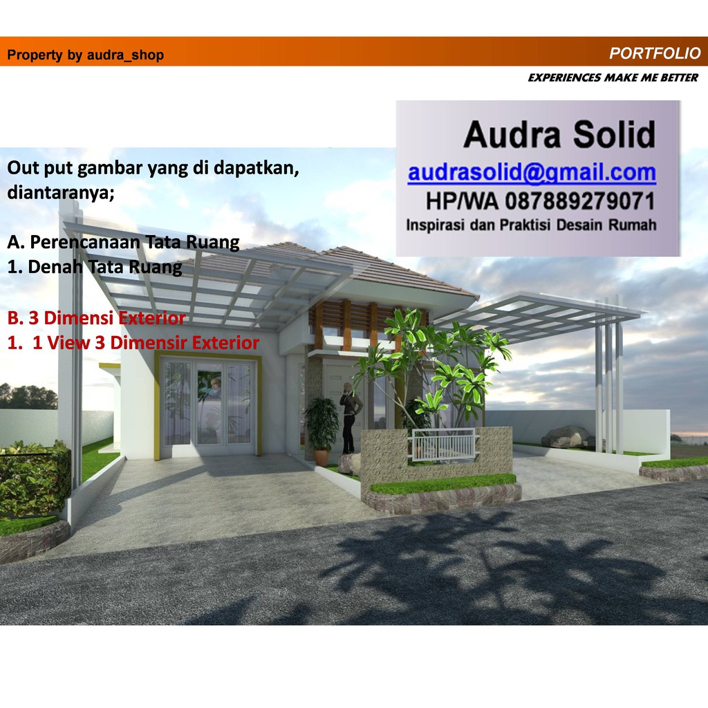 Jasa Desain Denah Rumah Dan 3d Shopee Indonesia