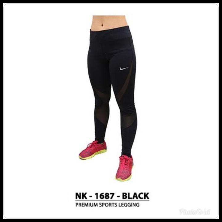 PREMIUM CELANA LEGGING SPORT WANITA ADIDAS NIKE SENAM FITNESS GYM