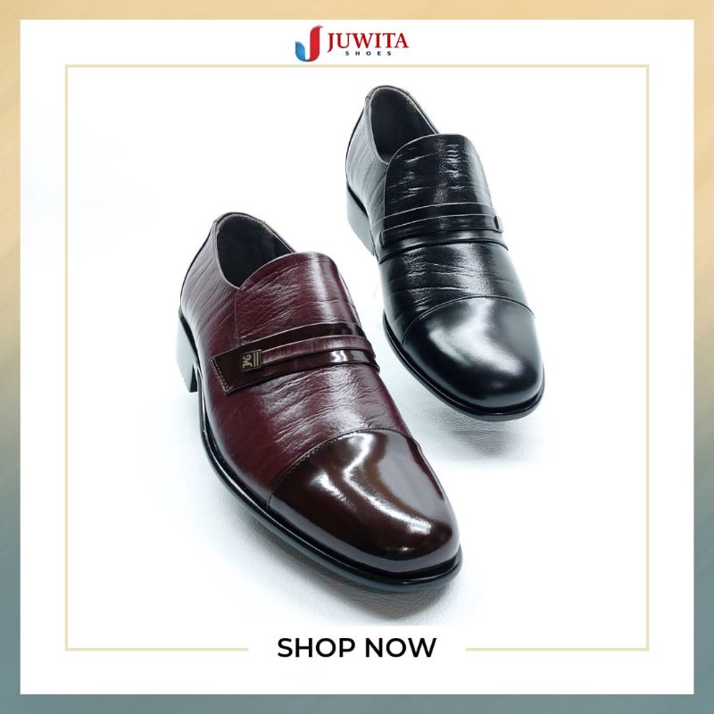 Mirado Sepatu pantofel kulit pria