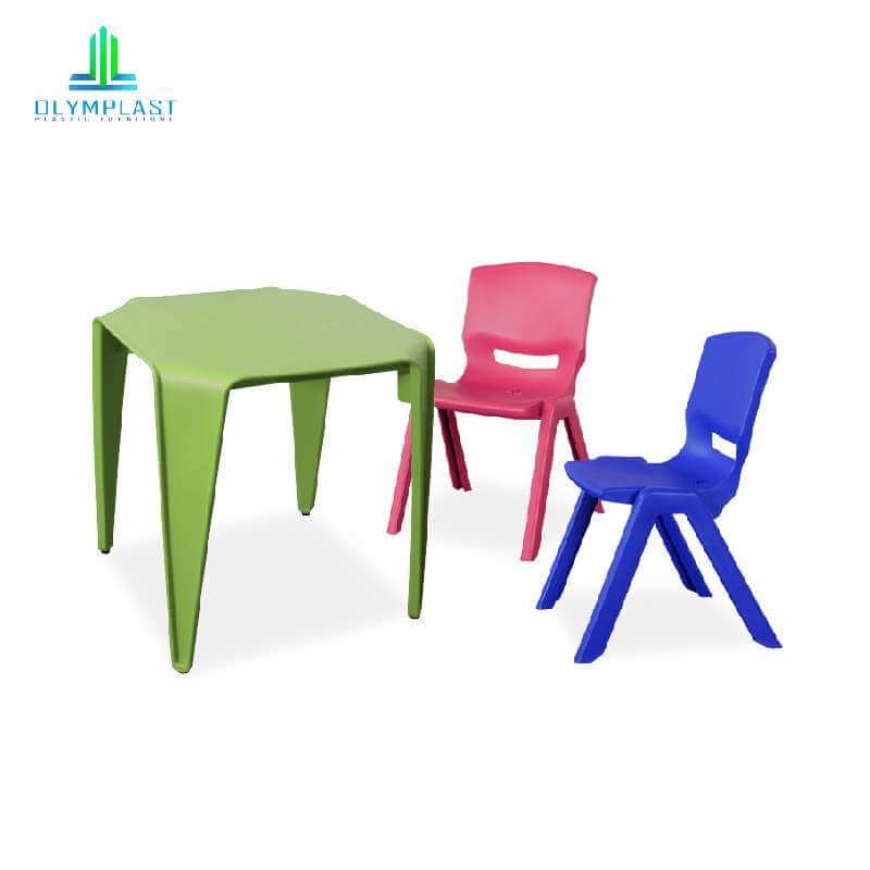 JNE SET 2 Kursi OLYMPLAST OK 305 Kursi Anak + 1 Meja OCT OCT 08 Meja Anak