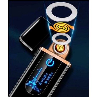 [ Cinicini ] Korek Usb Elektrik Touch [ 002 ]
