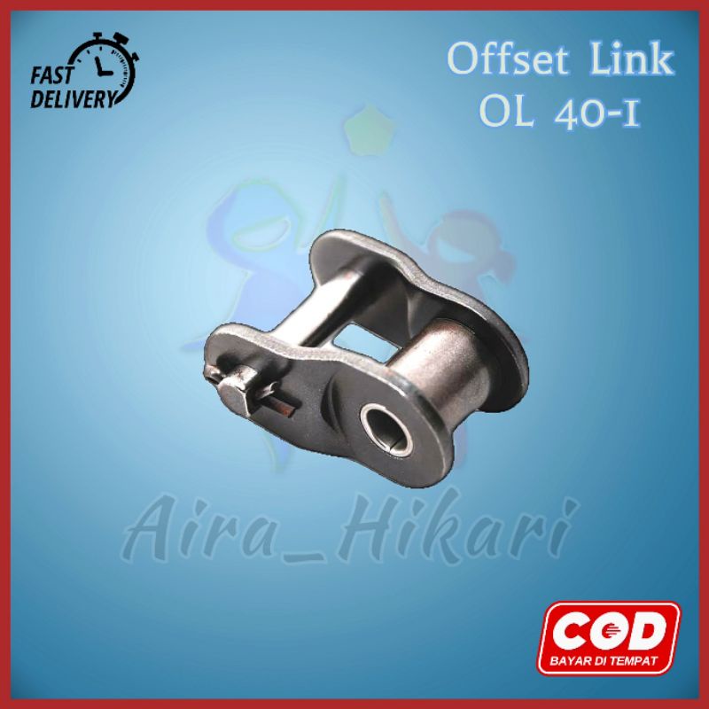 Sambungan Rantai Separuh RS 40-1. Offset Link OL 40-1