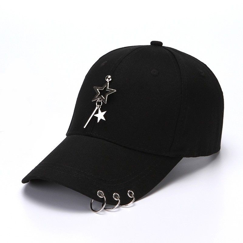 Topi Korea / topi anting kpop / topi baseball anting kpop