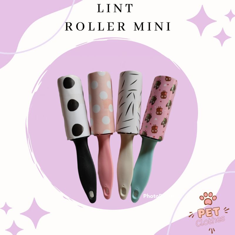 Lint Roller MINI Permbersih Bulu Kucing