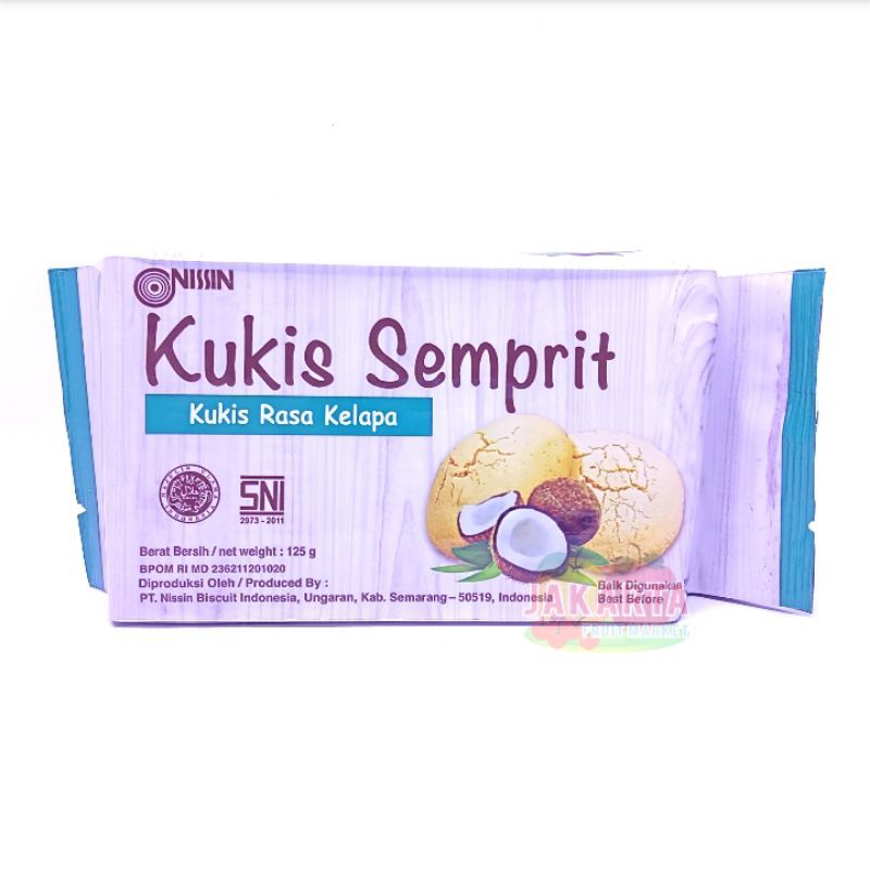 

(CAMILAN INSTAN) NISSIN KUKIS SEMPRIT 125G