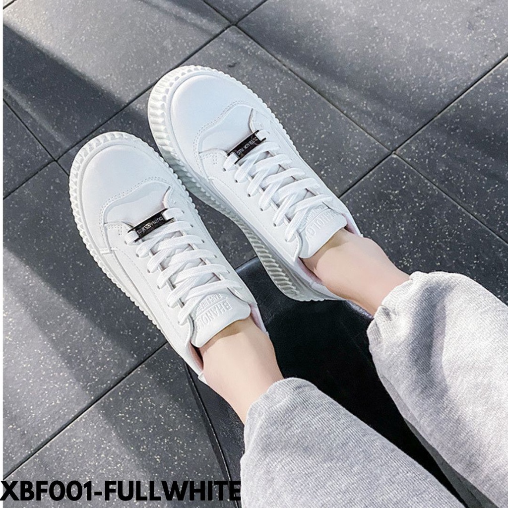 SEPATU SNEAKERS WANITA KEREN BANGETS NYAMAN DIPAKAI SEMUA EVENT KASUAL BAHAN PU IMPORT BF001