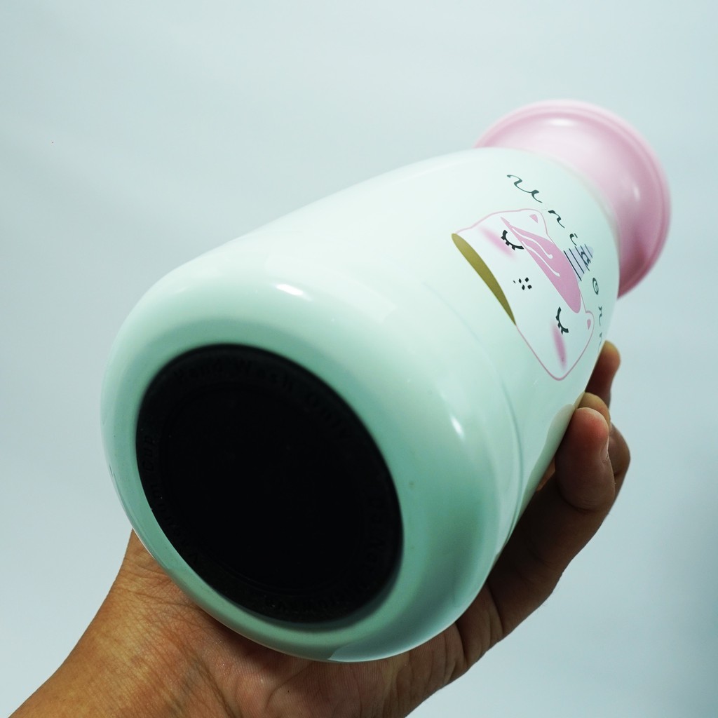 Termos Botol (Vaccum Bottle) Lucu Tutup Boneka Unicorn 2 Varian Warna Karakter Unik