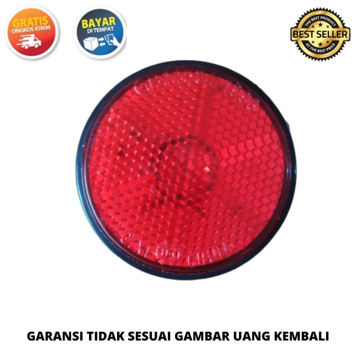 Lampu LED mata kucing bulat nmax new universal - Biru