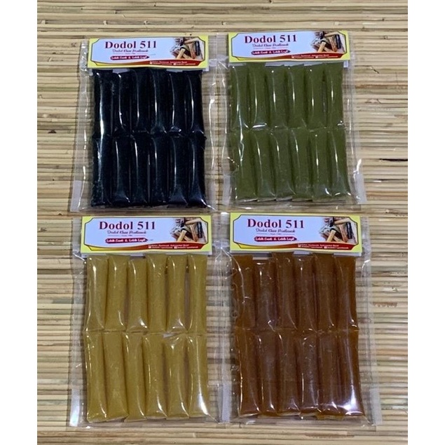 

Dodol Ketan Hitam/Labu/Nanas/Pepaya 511 Khas Pontianak - 12 MINI & SATU RASA PER BUNGKUS