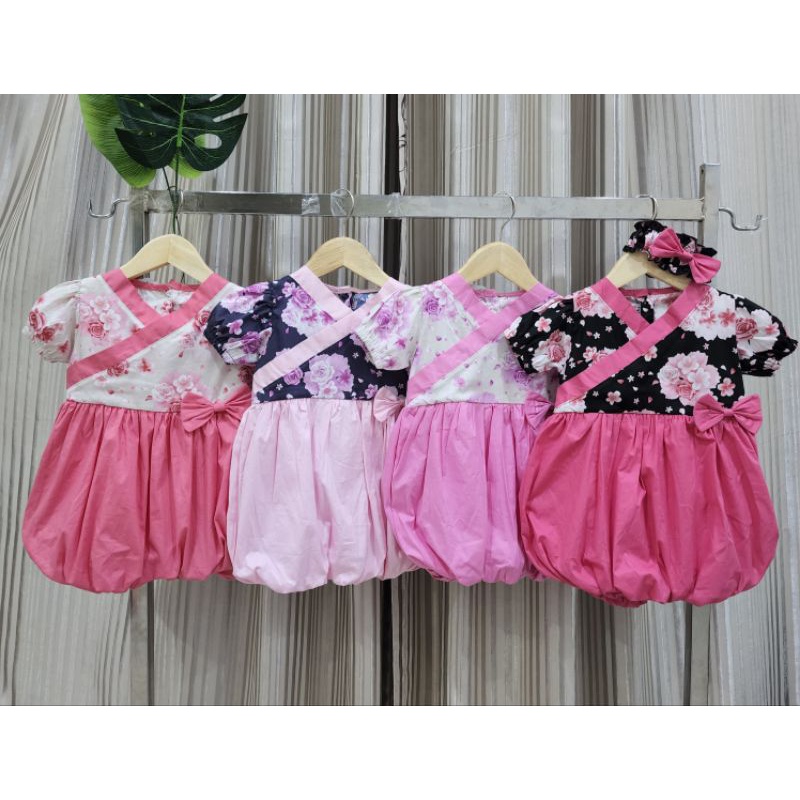 baju bayi perempuan dress balon baby girl