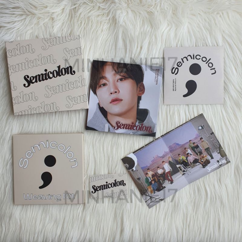 Seventeen Semicolon Album Only Seungkwan