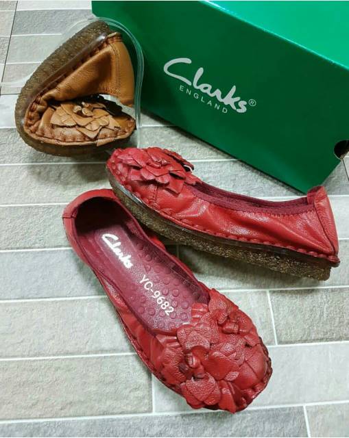 Sepatu CLARKS BUNGA 2 / clarks bunga 9682 KULIT ASLI / SEPATU WANITA CLARKS / sepatu kulit