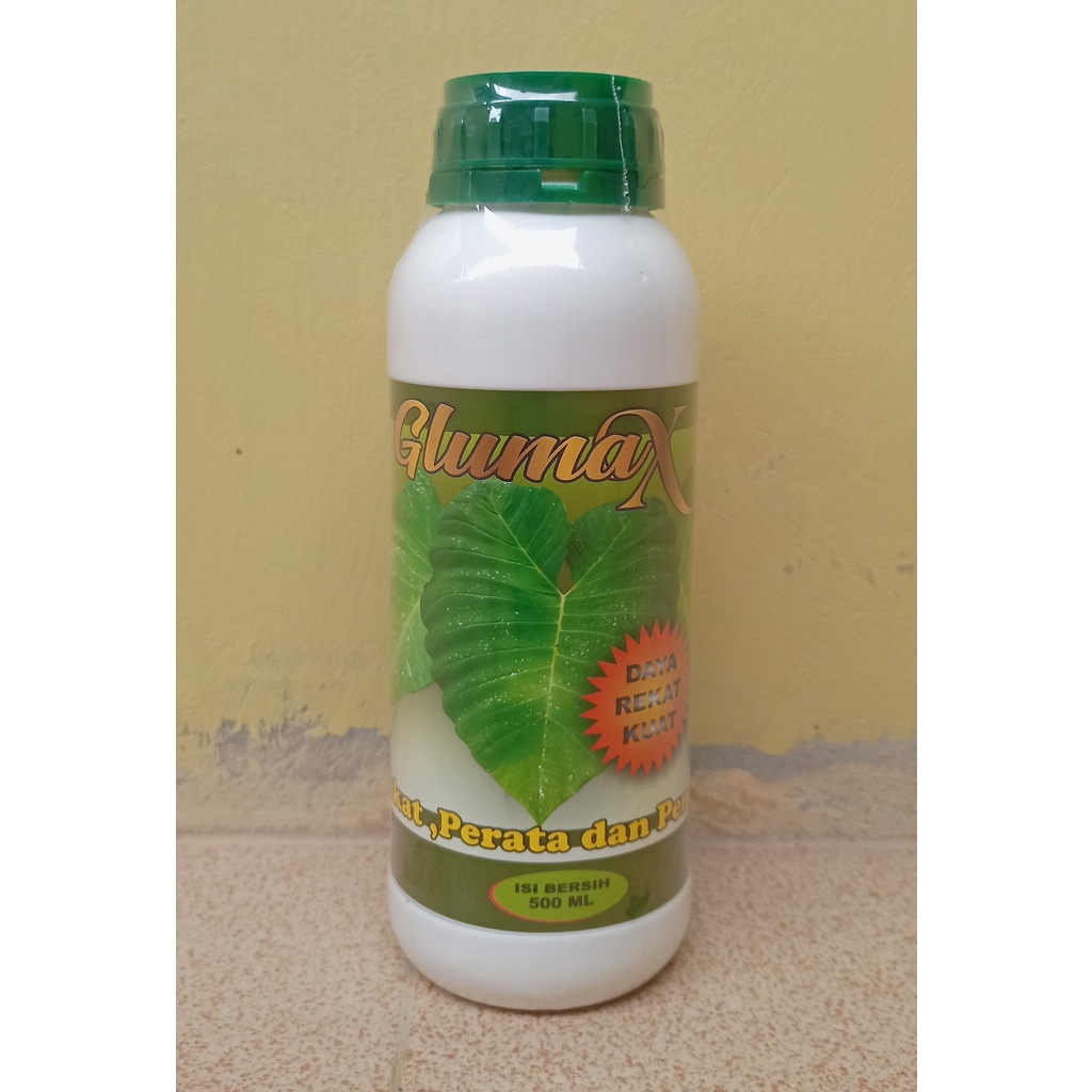 Pupuk Perekat di Musim Hujan GLUMAX 500ml - Perekat Pupuk Cair, Pestisida, Fungisida, Insektisida, Herbisida - Perekat Pupuk Organik Cair - Perekat Pupuk Daun Alami Cocok digunakan pada Musim Hujan TERBAIK TERLARIS