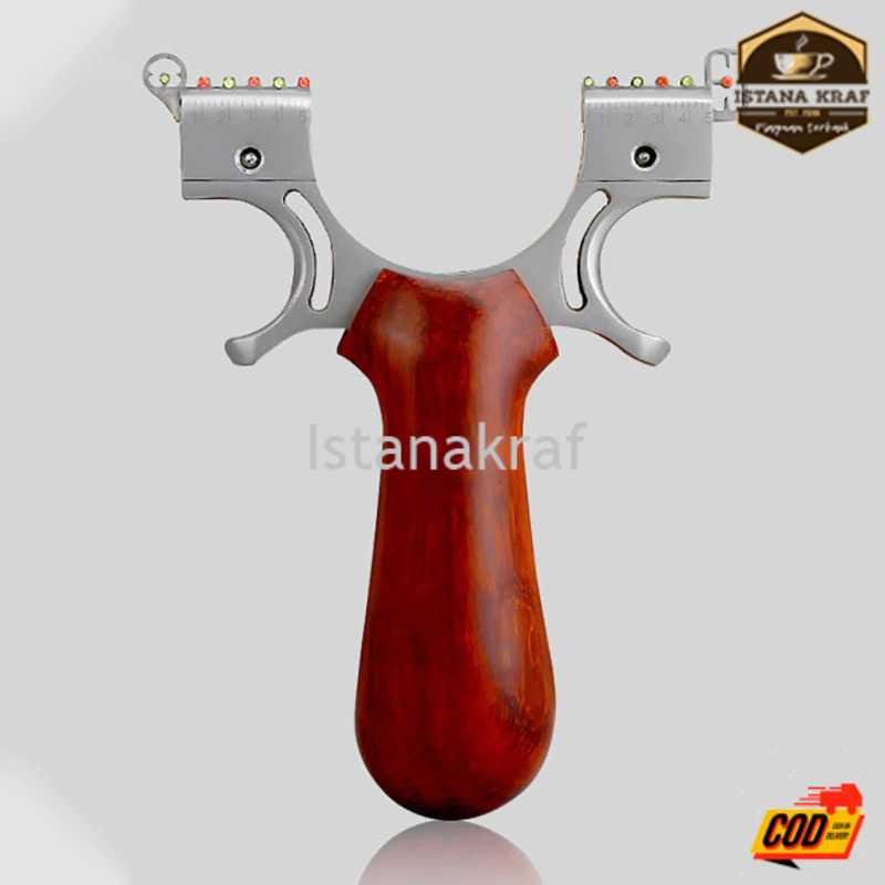 Piaoyu Ketapel Metal Slingshot Hunting Catapult - 1124