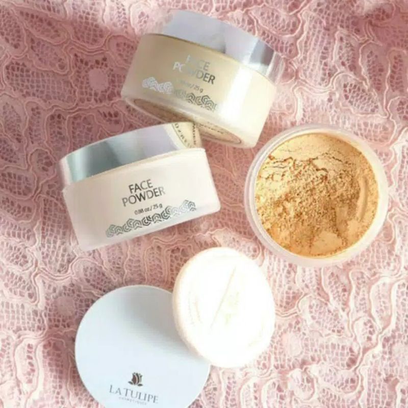 La Tulipe Face Powder / Bedak Tabur La Tulipe