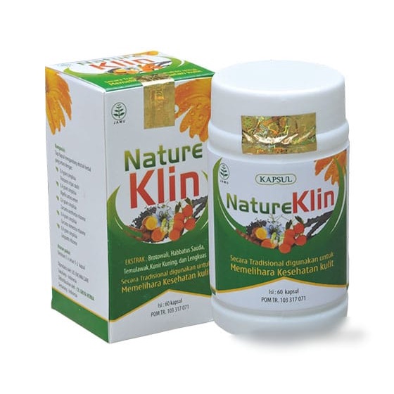 Jamu Bersih Darah Jerawat Alergi Bisul Gatal/Temulawak Brotowali Kunyit/Nature Klin