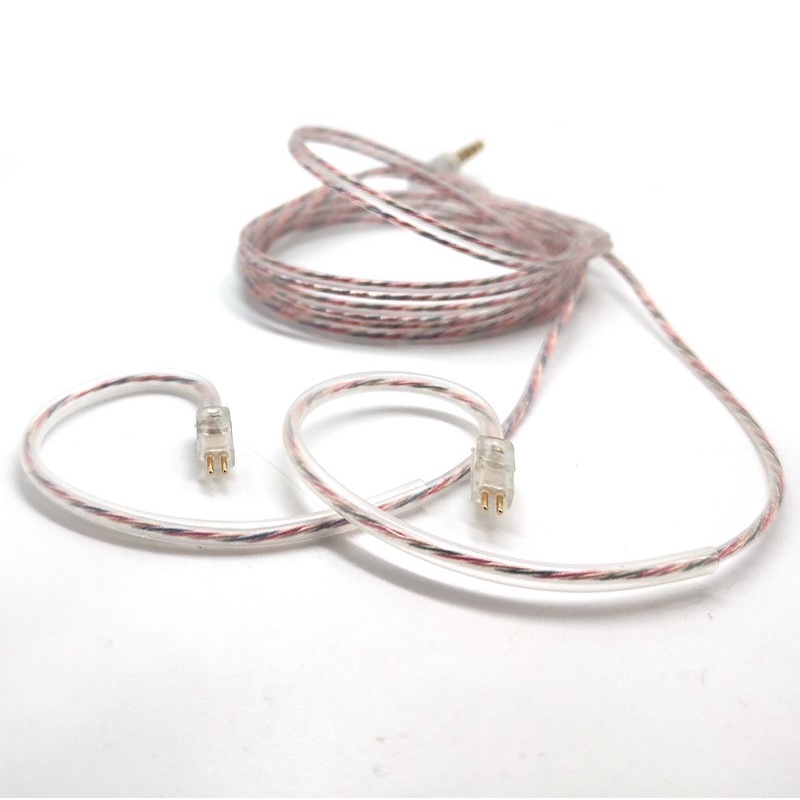 MAXI High Grade OFC 2 Pin 0.78mm Earphone Cable Replacement With Mic