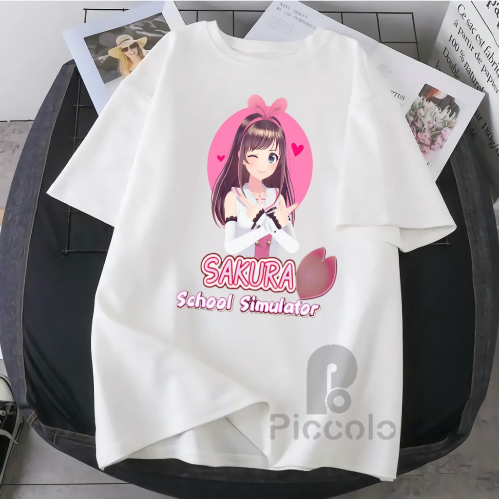 BAJU KAOS ANAK PEREMPUAN SAKURA SCHOOL SIMULATOR